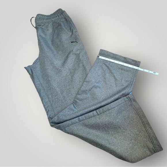 Puma Men's Gray Sweatpants - Picture 7 of 14